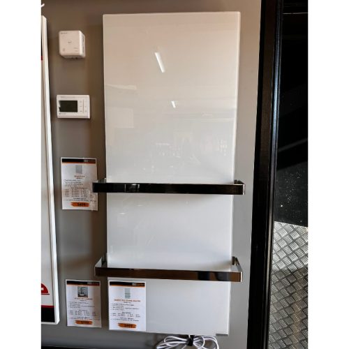 Herschel Select XLS Infrared Towel Heater 500w - White Floor Stock Thomastown