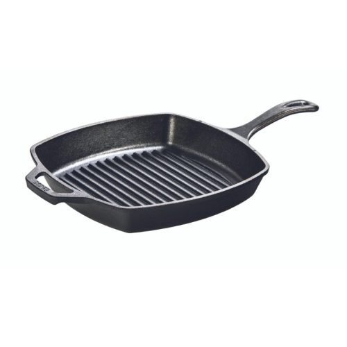 Lodge 10.5 Inch Square Cast Iron Grill Pan