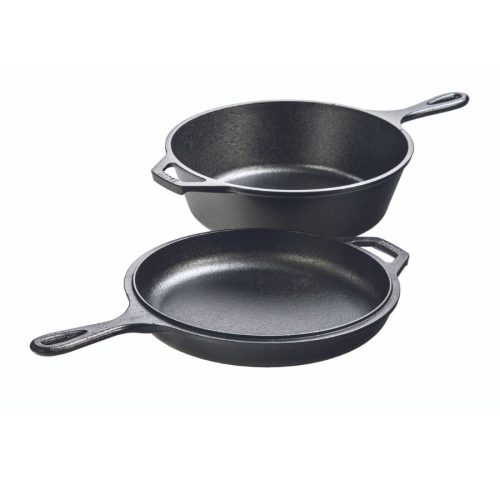 Lodge 3.2 Quart Cast Iron Combo Cooker