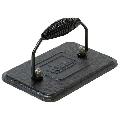 Lodge Rectangular Cast Iron Grill Press