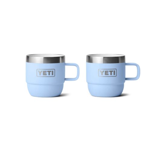 Yeti Rambler 6oz Stackable Mugs (2 Pack) - Big Sky Blue