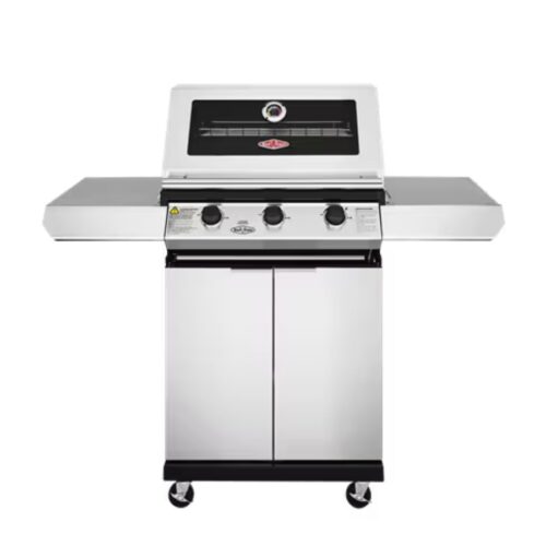 BeefEater 1200 Trolley BBQ Stainless Steel - 3B