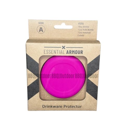 Essential Armour - Silicone Bottle Protector - Size A - Hot Pink