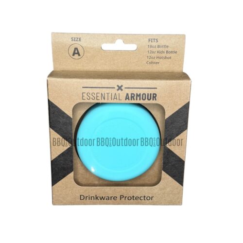 Essential Armour - Silicone Bottle Protector - Size A - Turquoise