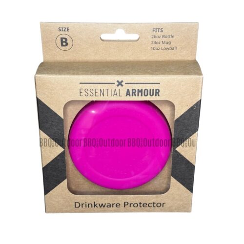 Essential Armour - Silicone Bottle Protector - Size B - Hot Pink