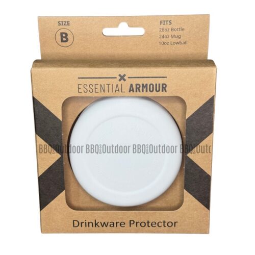 Essential Armour - Silicone Bottle Protector - Size B - White