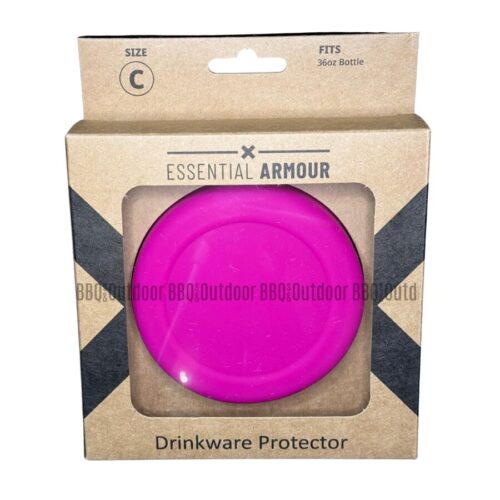 Essential Armour - Silicone Bottle Protector - Size C - Hot Pink