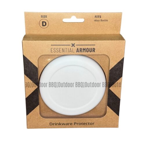 Essential Armour - Silicone Bottle Protector - Size D - White