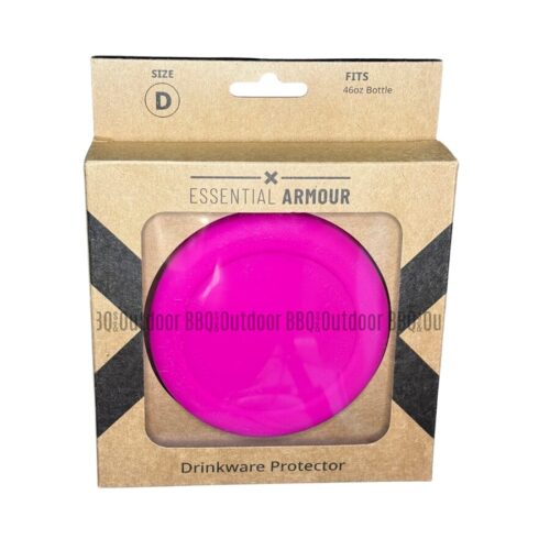 Essential Armour - Silicone Bottle Protector - Size D - Hot Pink