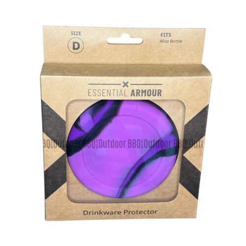 Essential Armour - Silicone Bottle Protector - Size D - Purple Camo