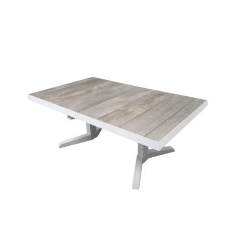 Melton Craft Torquay Popup Table 142x90cm - White