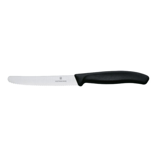 Victorinox Steak and Tomato Knife 11cm - Black