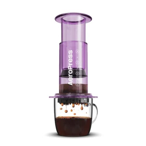 AeroPress Clear Coffee Press - Purple