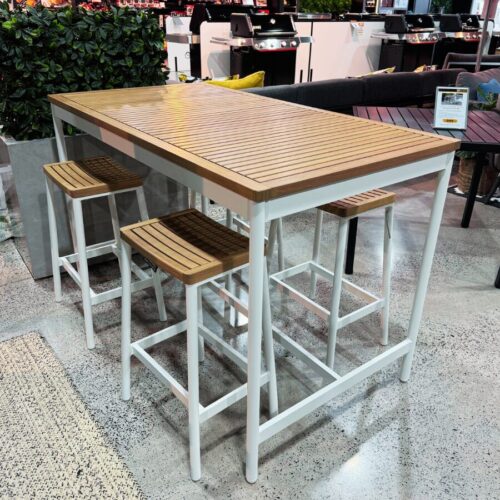 Eucalia 5pc Bar Setting- White