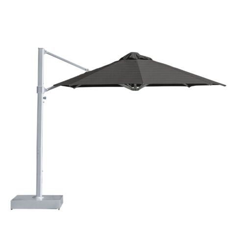 Instant Shade Umbrellas Aurora V2 - 2.8m Square with Matching Cover - Smoked Tweed