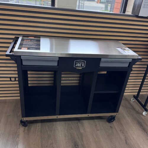 Oklahoma Joes 40inch DLX Prep & Storage Cart - Floor Stock Thomastown.