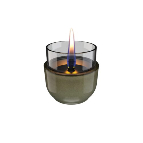 Tenderflame Violet 8 Reactive Glaze - Green